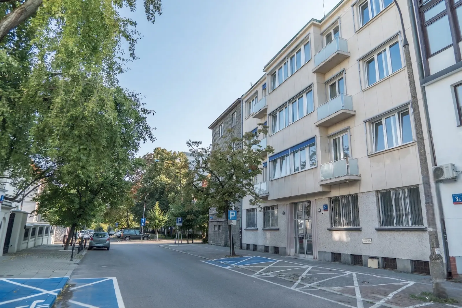 Chocimska Residence building in Warsaw